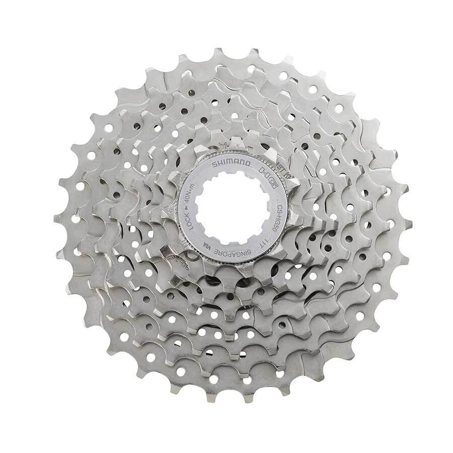 CASSETTE SPROCKET, CS-HG50 8-S,NI-PLATED, 11-13-15-18-21-24-28-34T