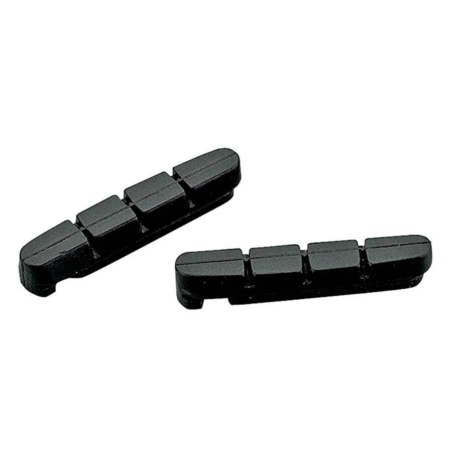 Jagwire, Road Pro S, Gommes pour freins de route (SRAM/Shimano), Power, Noir/Jaune, Paire