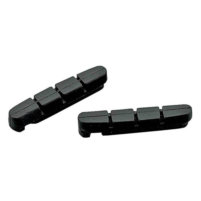 Jagwire, Road Pro S, Gommes pour freins de route (SRAM/Shimano), Power, Noir/Jaune, Paire