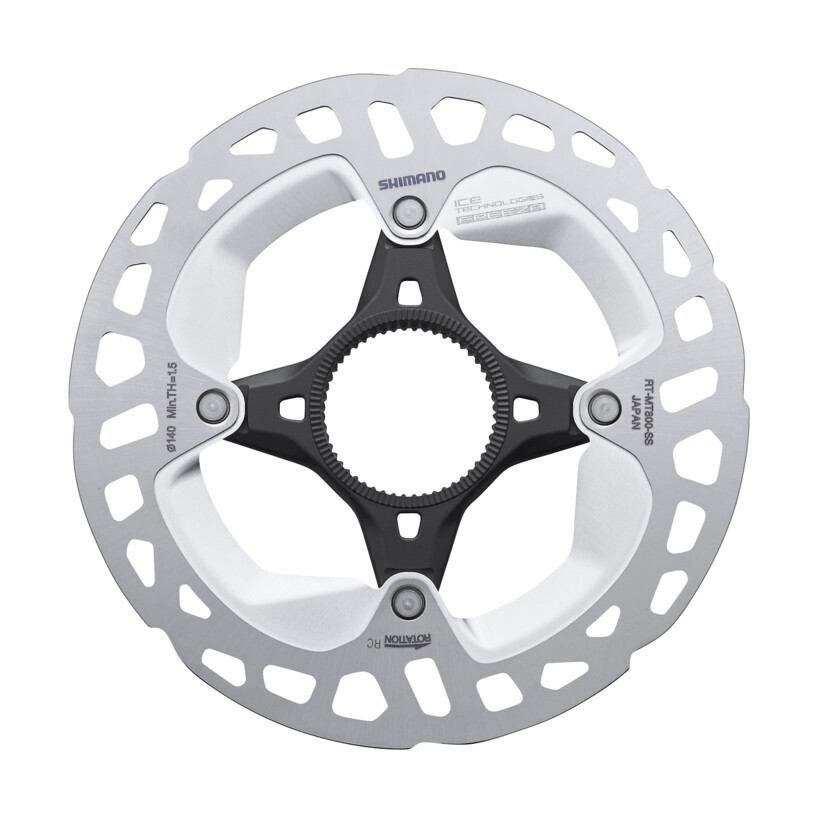 ROTOR FOR DISC BRAKE, RT-MT800, SS 140MM, W/LOCK RING (Internal Spline Type)