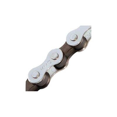 KMC, S1 NP/BR, Chain, Speed: 1, 1/8&#39;&#39;, Links: 112, Grey