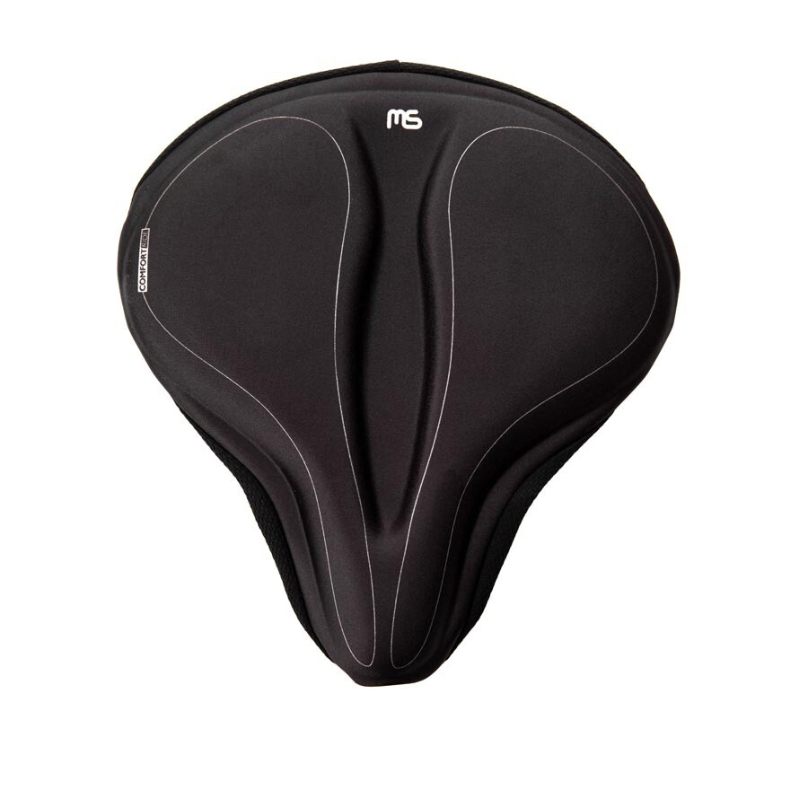 Megasoft, Couvre-Selle Cruiser En Gel, Couvre-selle, 269 x 279mm, Noir