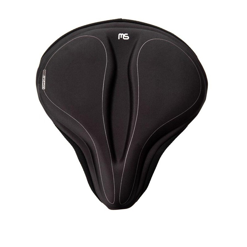 Megasoft, Couvre-Selle Cruiser En Gel, Couvre-selle, 269 x 279mm, Noir