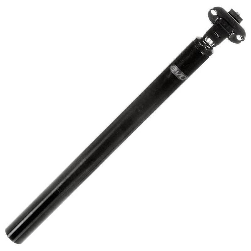 EVO, Kalloy, Seatpost, Black, 400 X 26.8mm