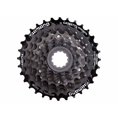 CASSETTE SPROCKET, CS-HG200-8, 8-SPEED, 12-14-16-18-21-24-32