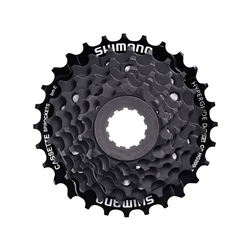 CASSETTE SPROCKET, CS-HG200-7, 7-SPEED, 12-14-16-18-21-24-32