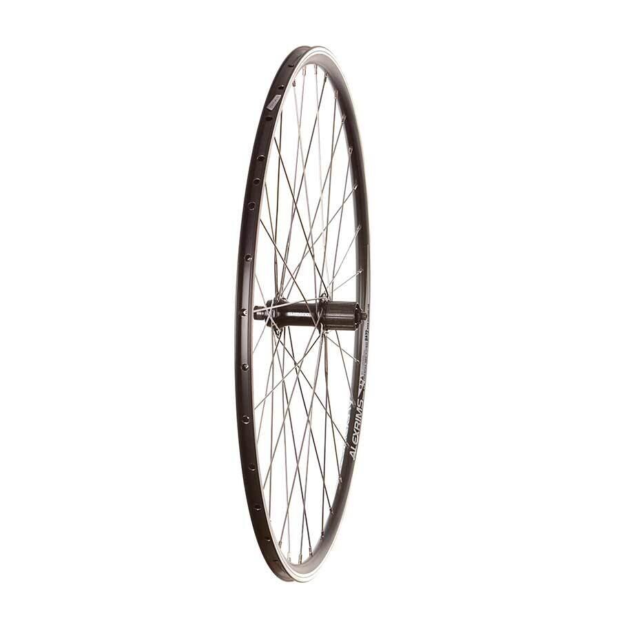 Wheel Shp, RAD - 700C - ALEX DA22 BLACK/ STAINLESS SPKES, Wheel, Rear, 700C, Sra FH-RS300, DA-22, Black, 32, Stainless, QR, 130mm, Shiman Rad 10/ MTB 11, Rim, Duble wall