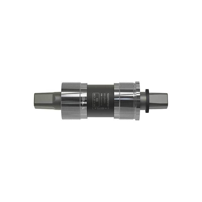 Shimano, BB-UN300 D-H, Square Taper BB, British, 68mm, : 115mm, Silver