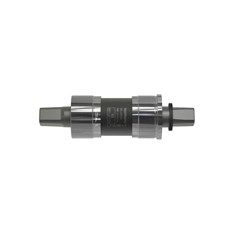 Shimano, BB-UN300-K, Square Taper BB, British, 68mm, : 117.5mm, Silver