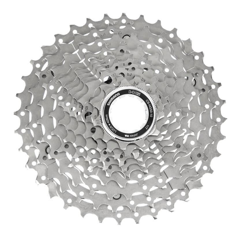 CASSETTE SPROCKET, CS-HG50-10, 10-SPEED 11-13-15-17-19-21-24-28-32-36T