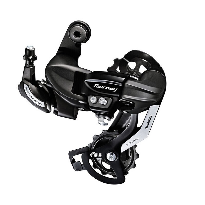 REAR DERAILLEUR, RD-TY500, TOURNEY, 6/7-SPEED, DIRECT ATTACHMENT TYPE, W/ WHEEL TYPE CABLE GUIDE