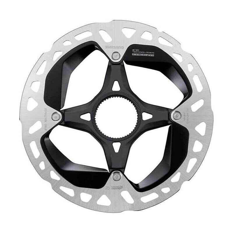 ROTOR FOR DISC BRAKE, RT-MT900, S 160MM, W/LOCK RING (Internal Spline Type)