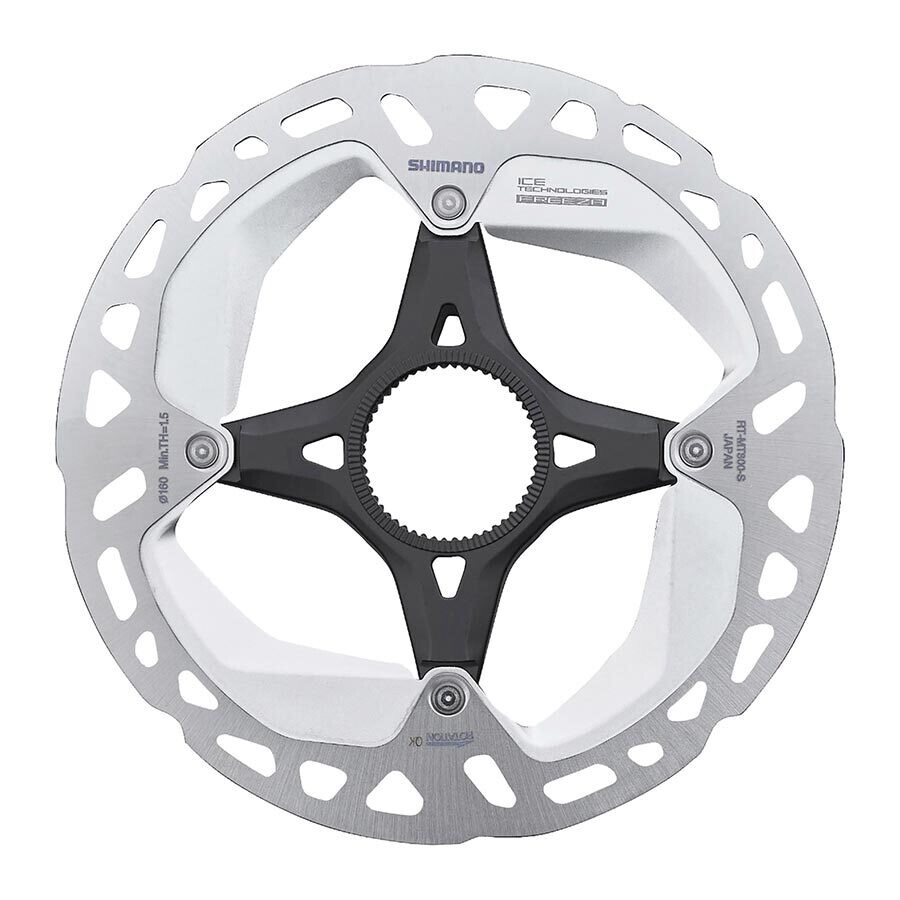 ROTOR FOR DISC BRAKE, RT-MT800, S 160MM, W/LOCK RING (Internal Spline Type)