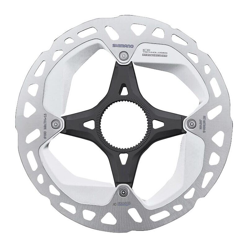ROTOR FOR DISC BRAKE, RT-MT800, S 160MM, W/LOCK RING (Internal Spline Type)