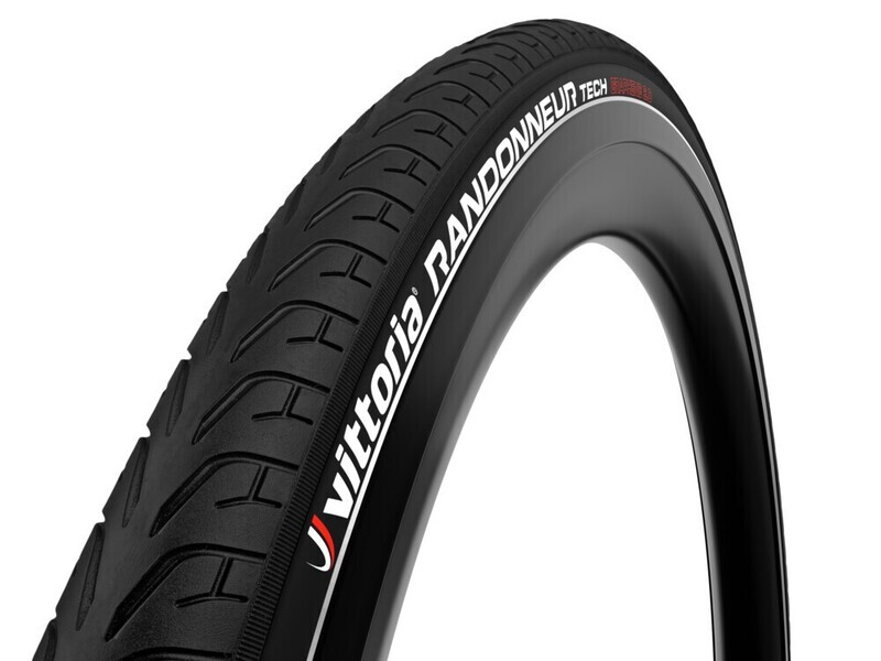 PNEU RANDONNEUR TECH 37-622 RIGID BLACK REFL G2.0