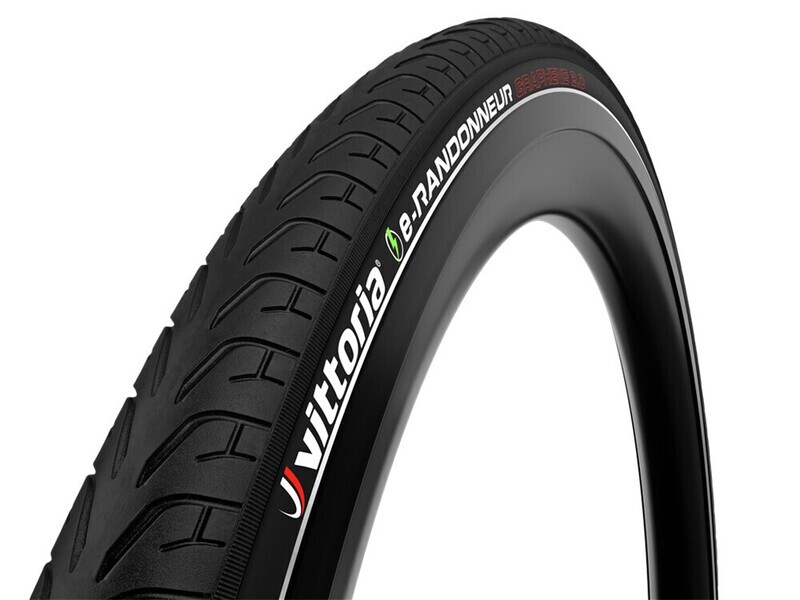 E-RANDONNEUR 42-622 RIGID FULL BLACK REFL G2.0
