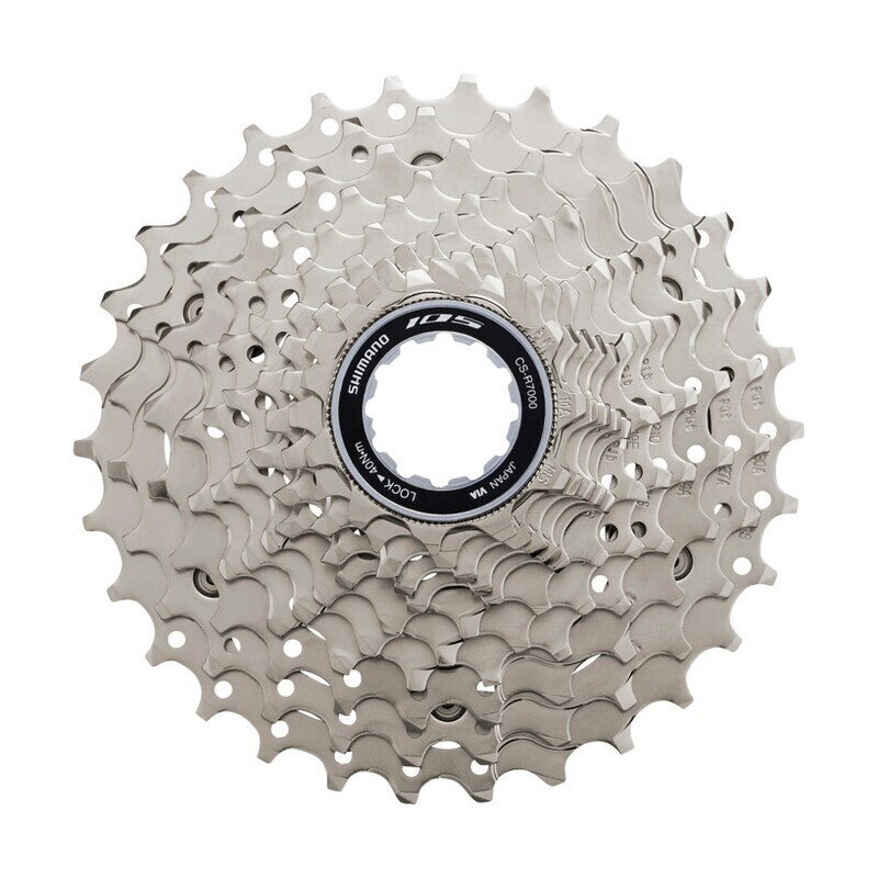 CASSETTE SPROCKET, CS-R7000, 105, 11-SPEED, 11-12-13-14-16-18-20-22-25-28-32T, IND.PACK