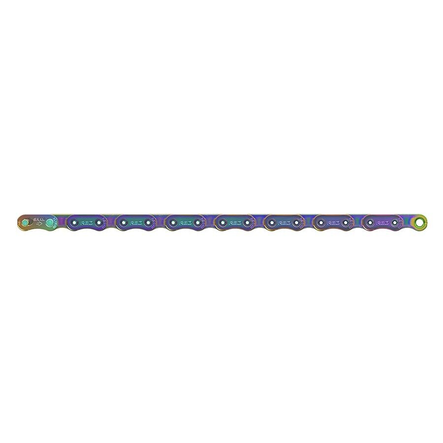 SRAM, Red AXS D1, Chain, Speed: 12, Links: 120, Rainbow