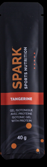 SPARK GELS | Longue action + Protéine | Long acting + Protein | Tangerine