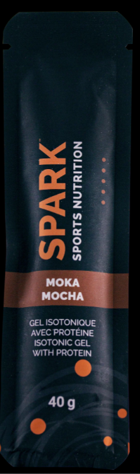 SPARK GELS | Longue action + Caféine | Long acting + Caffein | Moka