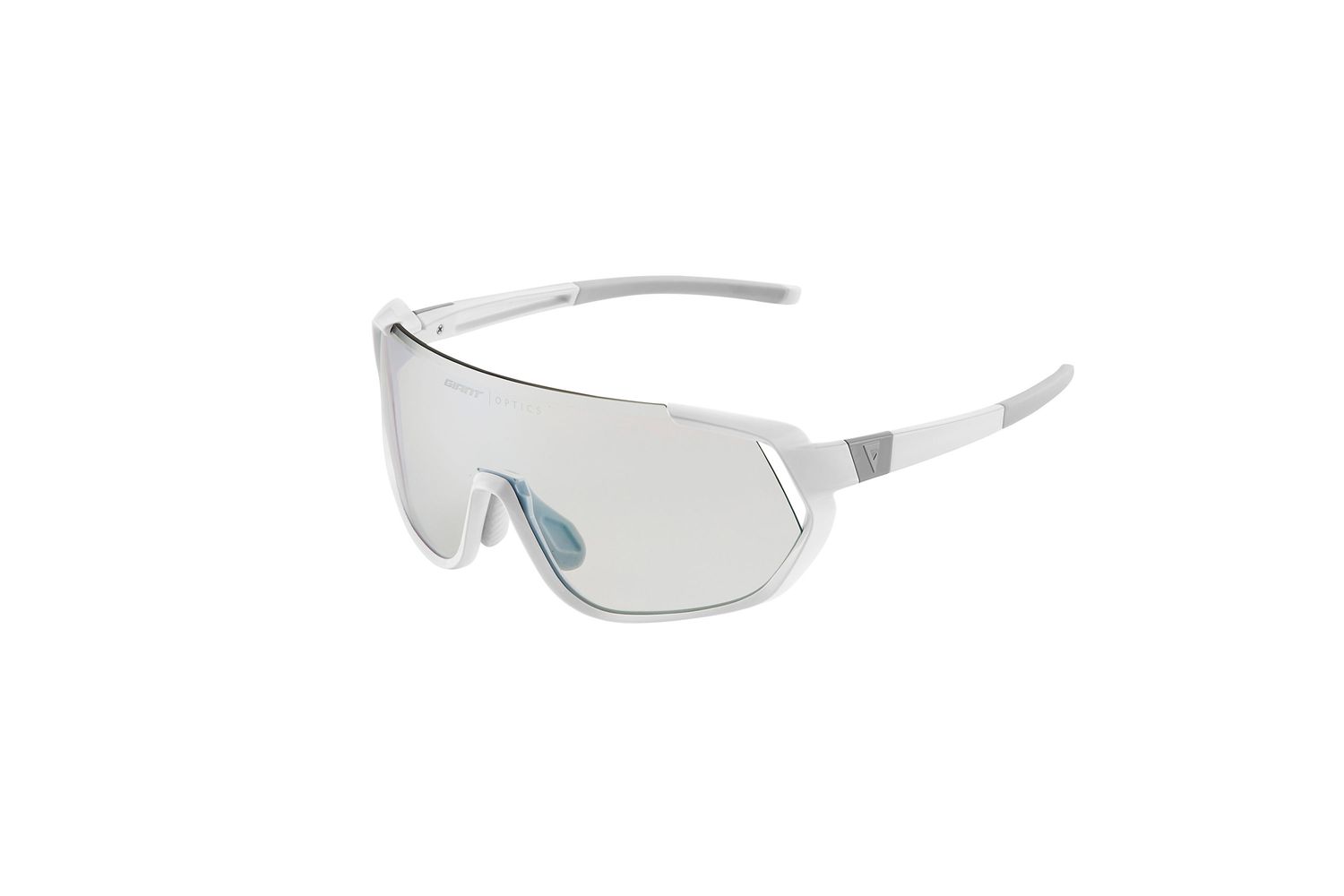 Agos Fotovis / Vividvis, Size: OneSize, Color: Frame: Gloss White / Gray | Lense: Green FotoVis