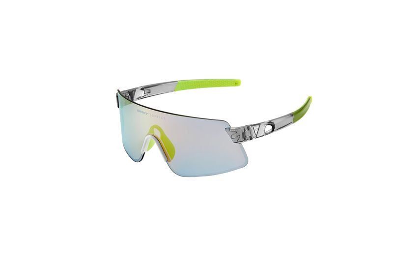 Helio FotoVis / Vividvis, Color: Frame: Transparent Gray / Green | Lense: Gold FotoVis, Size: OneSize