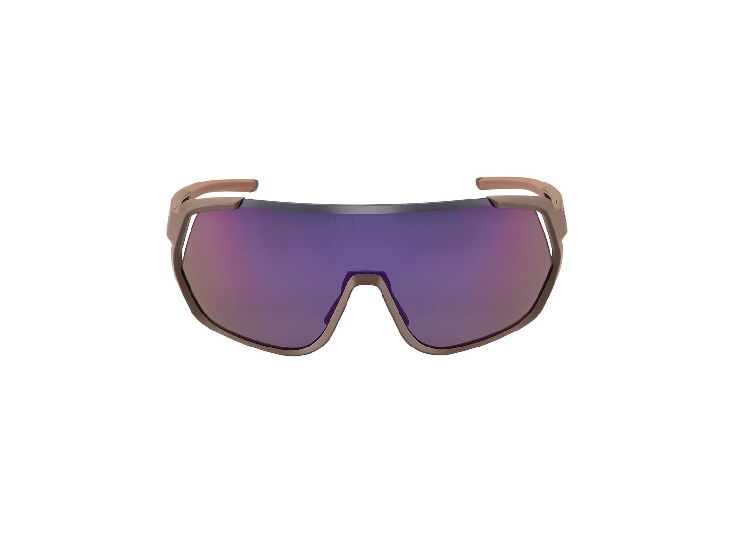 Liv Agos PolarVis / Vividvis, Size: OneSize, Color: Frame: Coral Red | Lense: Purple VividVis