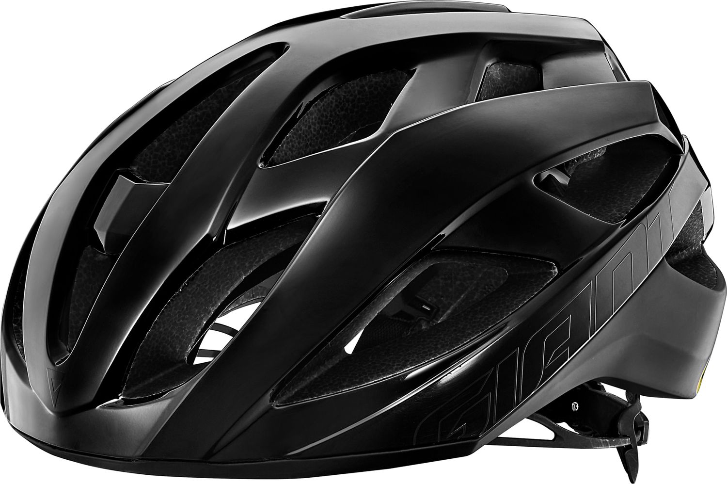 Rev comp MIPS, Color: Gloss Panther Black, Size: S (51-55 cm)