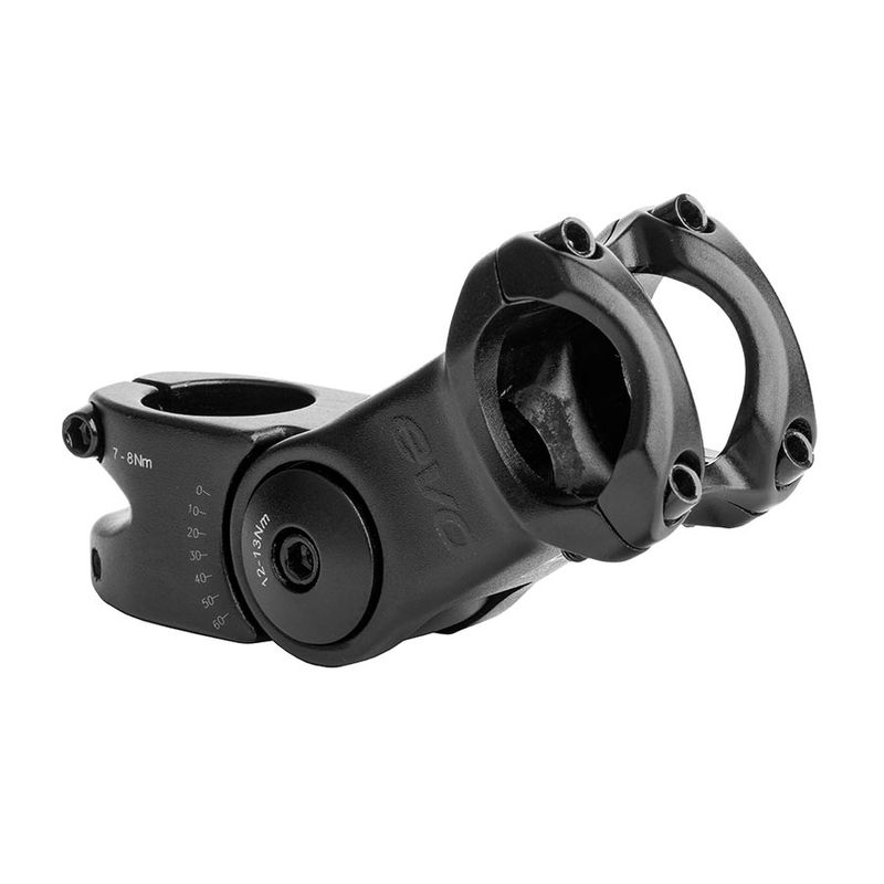 EVO, Divergence, Stem, Diameter: 31.8mm, Length: 95mm, Steerer: 1-1/8&#39;&#39;, Black