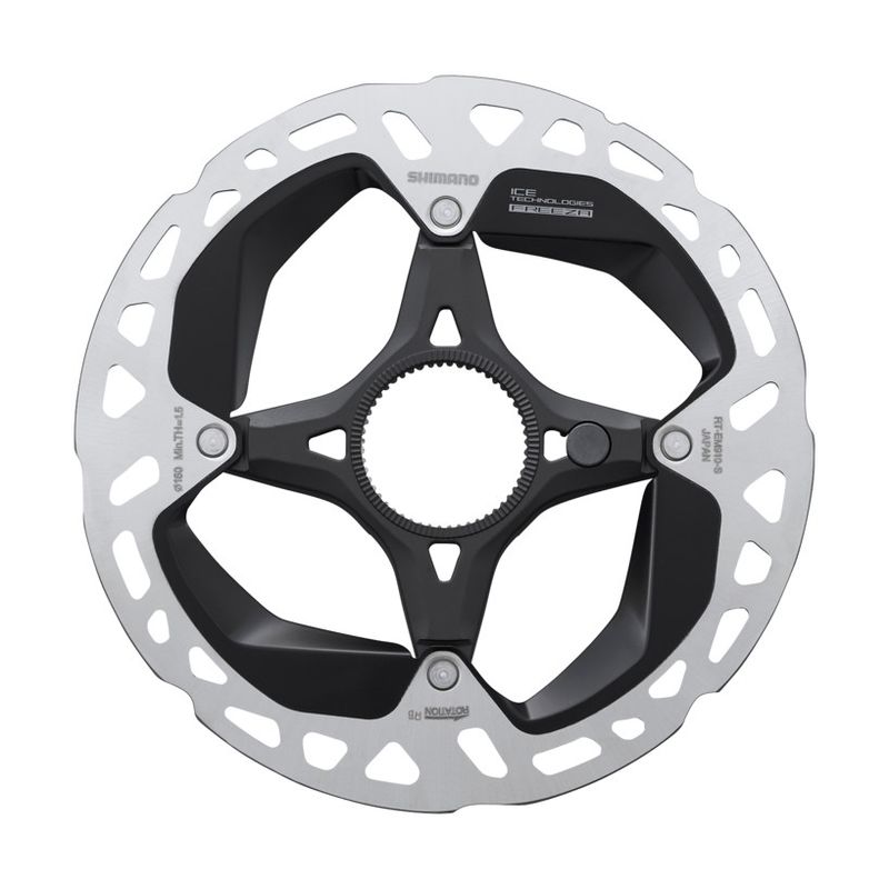 ROTOR FOR DISC BRAKE, RT-EM910, S 160MM, W/LOCK RING