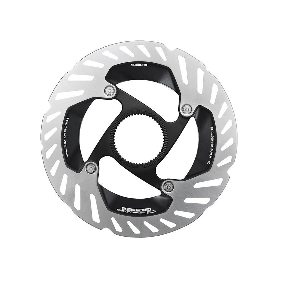 ROTOR FOR DISC BRAKE, RT-CL900, SS 140MM, W/LOCK RING (INTERNAL SERRATION)