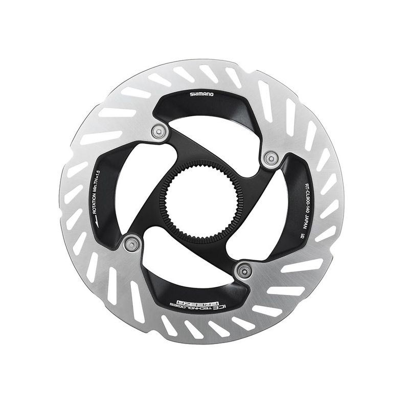 ROTOR FOR DISC BRAKE, RT-CL900, SS 140MM, W/LOCK RING (INTERNAL SERRATION)
