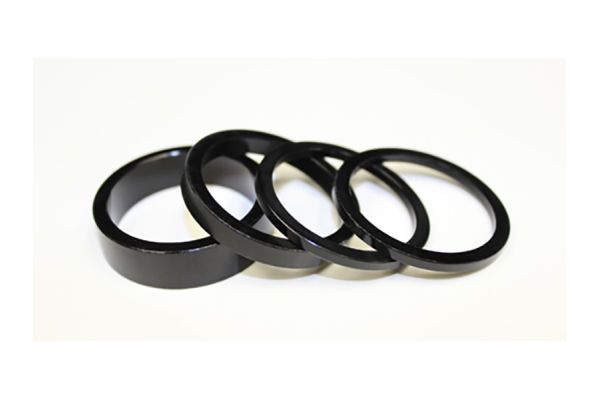 Stem Spacer kits - Alloy (OD2), Color: 2x2.5mm, 1x5mm, 1x10mm, Size: Alloy (OD2)