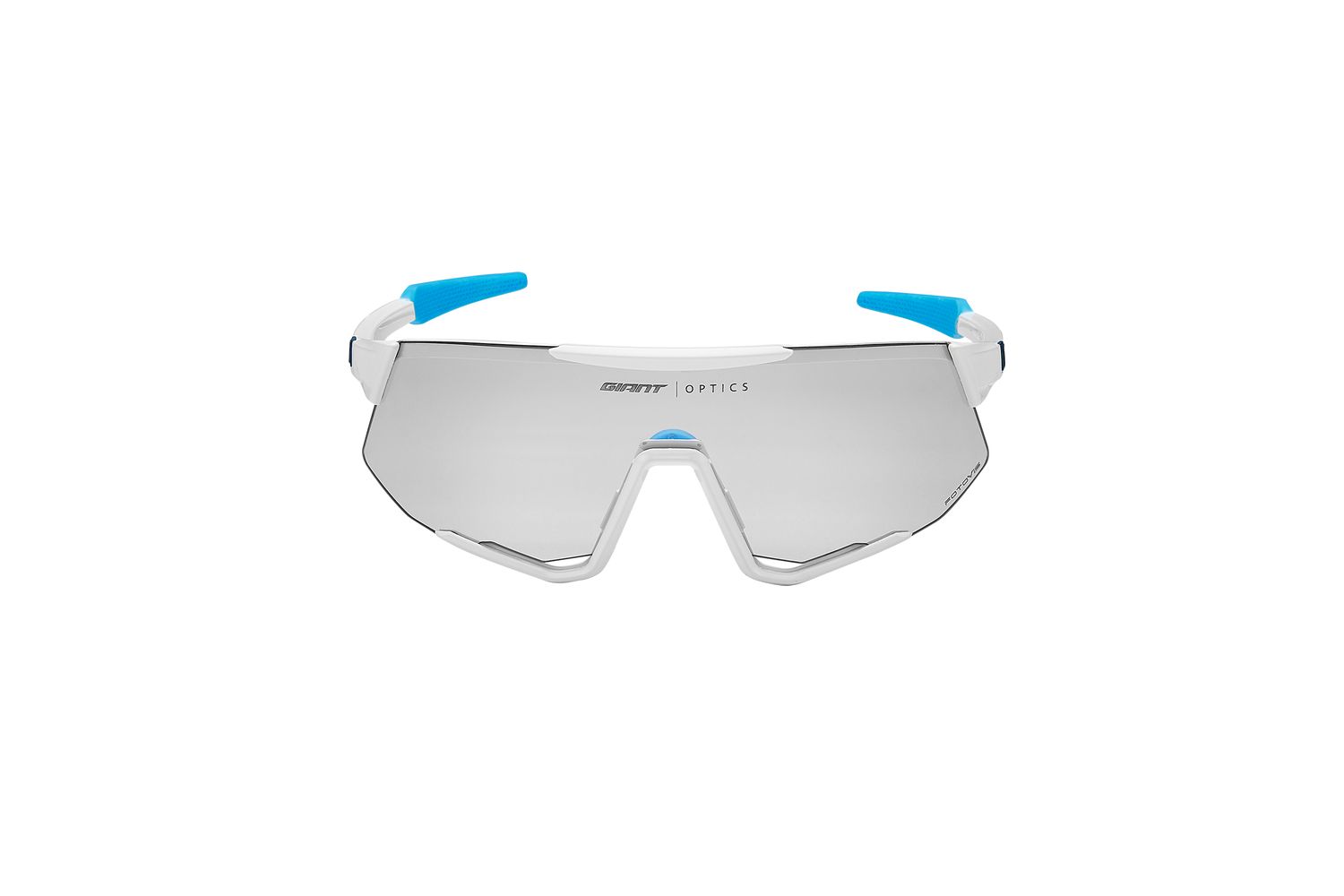 Lumea PolarVis Sunglasses, Color: Lens: Blue PolarVis, Size: Frame: White