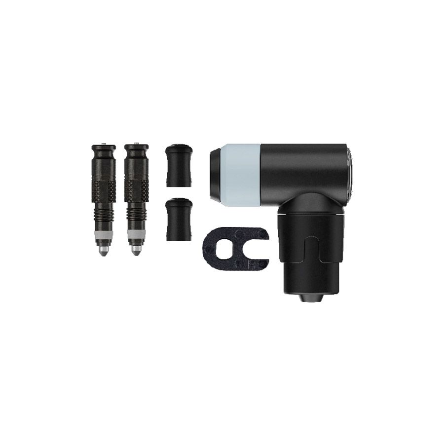 Schwalbe, CLIK Conversion Kit with pump head, CLIK Valve Core, Replaces a Presta valve core to give you the benefits of a CLIK valve, Also includes a CLIK pump head