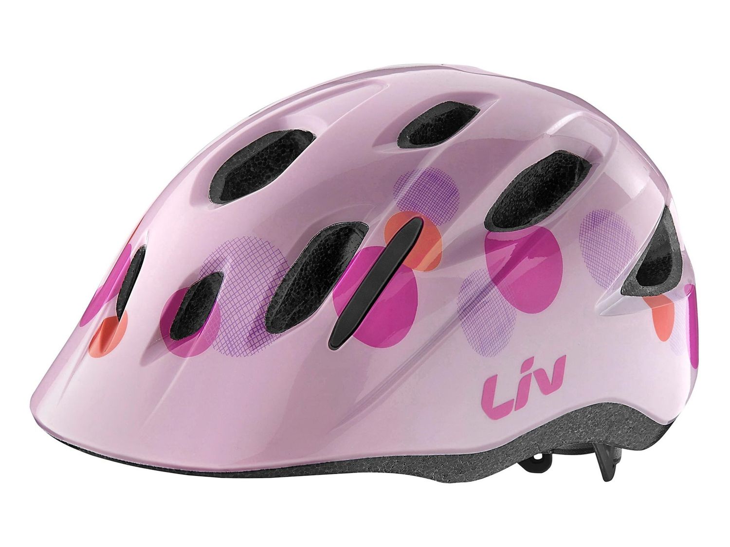 Musa - Child Helmet (Age: 4-10), Color: Pink/Bubble, Size: OSFM (50-55cm)