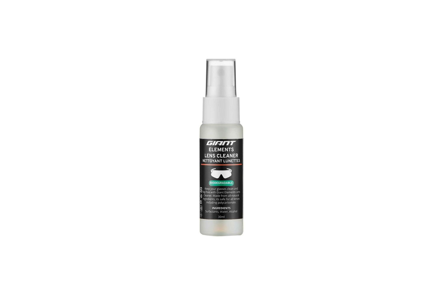 ELEMENTS LENS CLEANER 30ML Volume: 30ml/ea