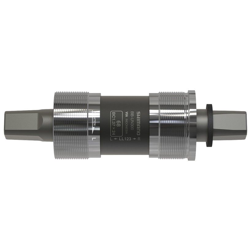 STANDARD BOTTOM BRACKET, BB-UN300, SPINDLE: SQUARE TYPE, SHELL: BSA 73MM, SPINDLE: 122.5MM (D-NL), W/FIXING BOLT ONE