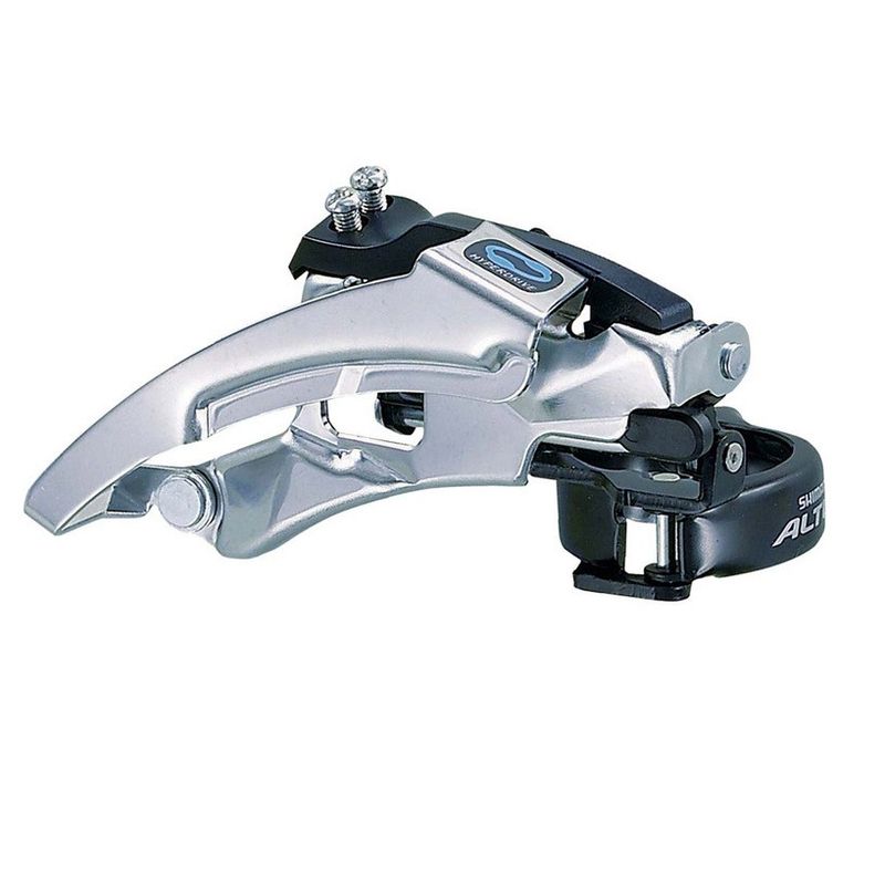 FRONT DERAILLEUR, FD-M310, TOP-SWING, DUAL-PULL, BAND-TYPE 34.9MM (W/31.8 &amp; 28.6MM ADAPTER) FOR 42/48T, CS-ANGLE: 63-66, CL: 47.5/50MM ONE
