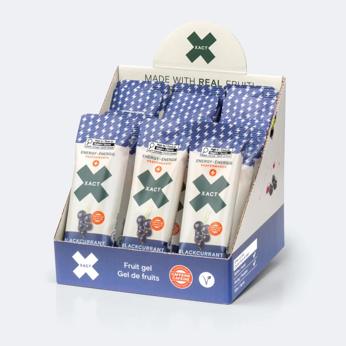 XACT Fruit Gel Blackcurrant (Performance) (box)