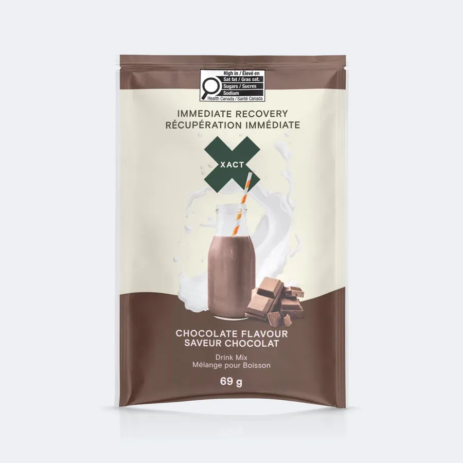 XACT IMMEDIATE RECOVERY, Color: Chocolate, Size: Unit