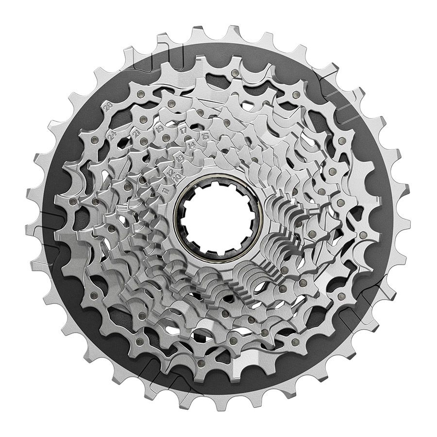 SRAM, XG-1270 E1, Cassette, Silver, Speed: 12, 10-33T, XD-R