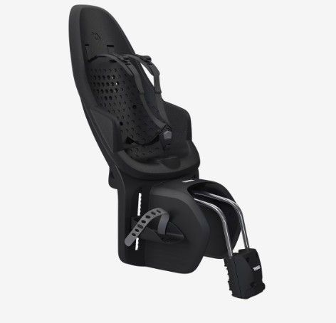 Thule Yepp Maxi 2 frame mount child bike seat Midnight Black