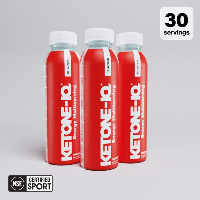 Ketone-IQ No Caffeine Multiserve - Original 12 oz (10 Serving)