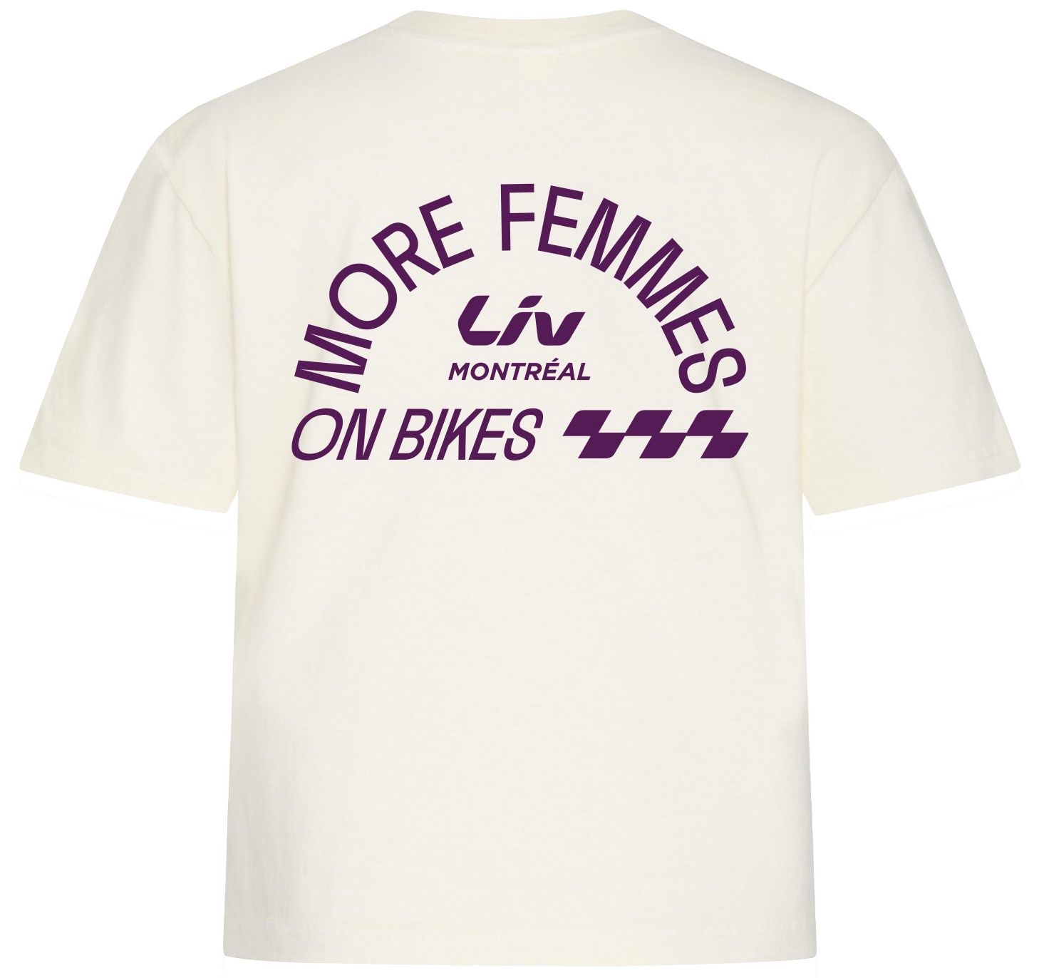 Limited Edition | Liv Montréal "More Femmes on Bikes" Crop Tee