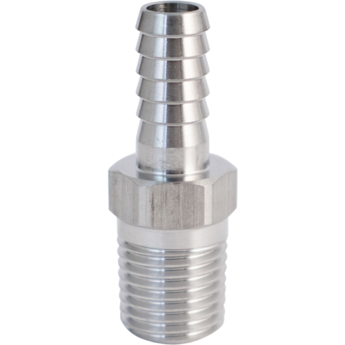 Barb Adapter 1/4 x 3/8 NPT