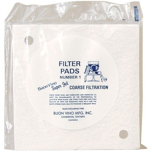 Buon Vino Filter Super Pad #1 Coarse 3 pk.