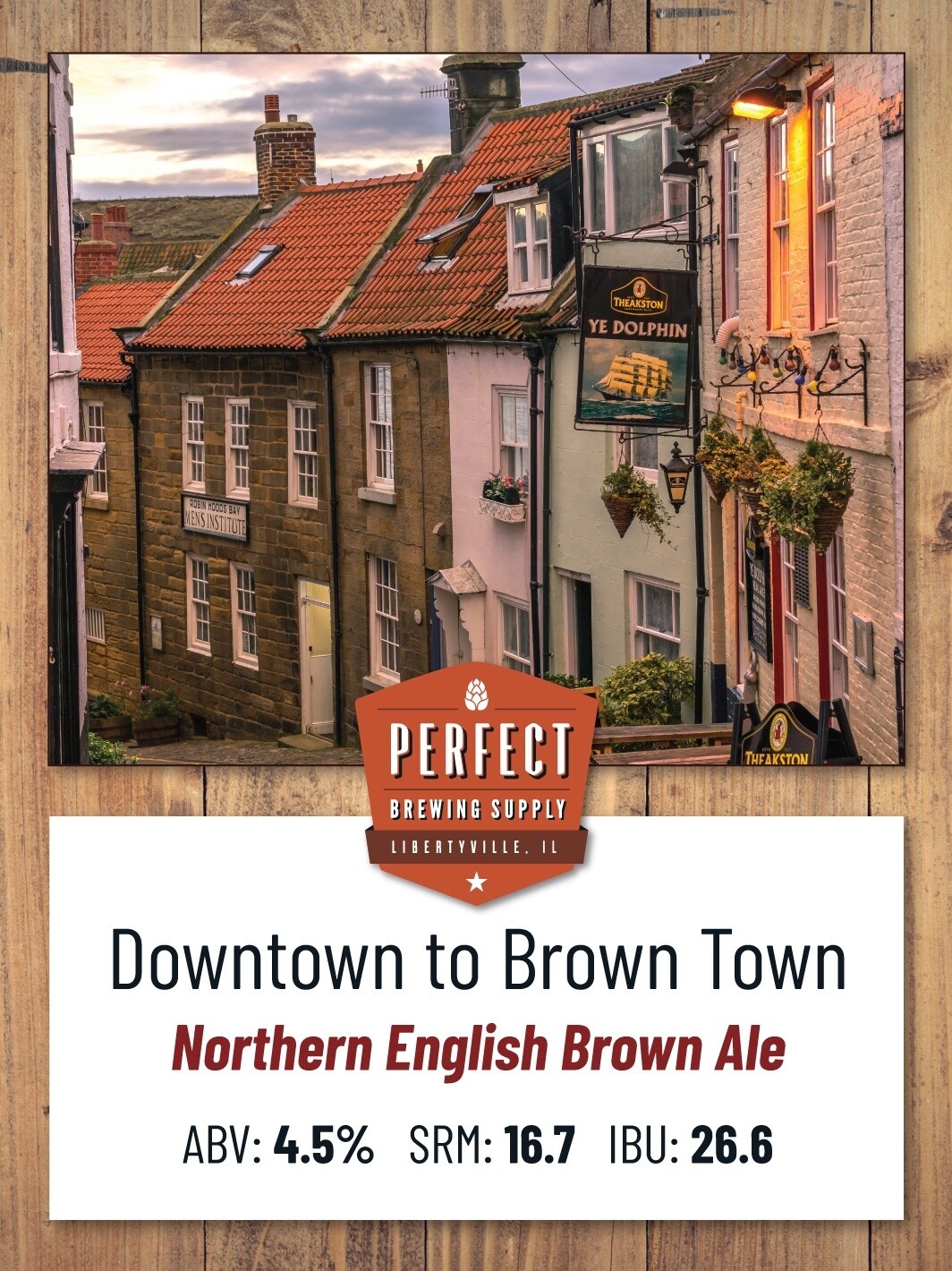 Downtown to Brown Town (All Grain Recipe Kit) PBS Kit