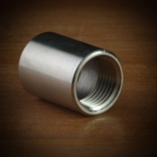 Full Coupler 1/2&quot; Female NPT x 1/2” Female NPT SS