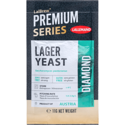 Lallemand Diamond Lager Dry Yeast - 11g